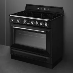 Induksjonskomfyr Victoria TR90IMP 90 cm, creme