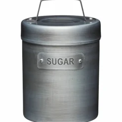 Industrial Vintage Sukkerboks Metall