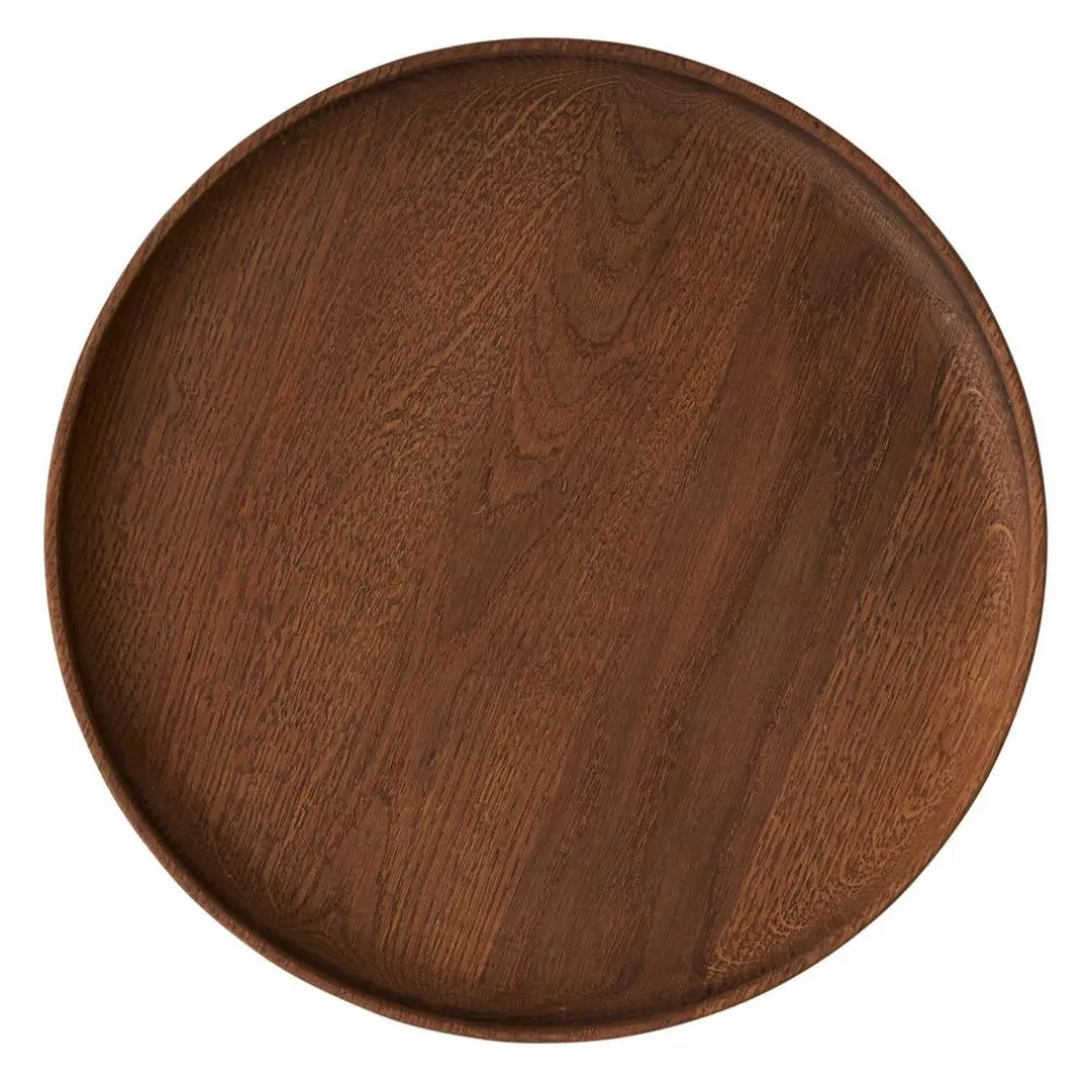 Inka rundt trebrett 30 cm, nature