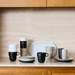 Inka serveringsfat, beige