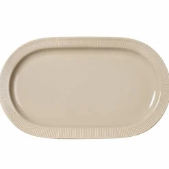 Inka serveringsfat, hvit