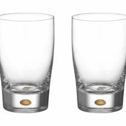 Intermezzo tumblerglass 25 cl 2-pakning, gull