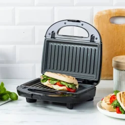3-in-1 toastgrill/vaffeljern, black