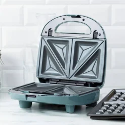 3-in-1 toastgrill/vaffeljern, black