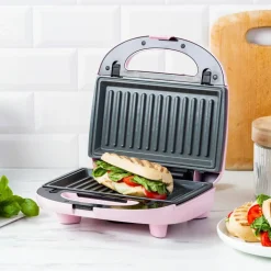 3-in-1 toastgrill/vaffeljern, smokey blue