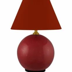 Iris 16 Bærbar bordlampe, burgundy