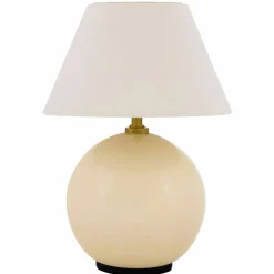 Iris bærbar bordlampe, creme