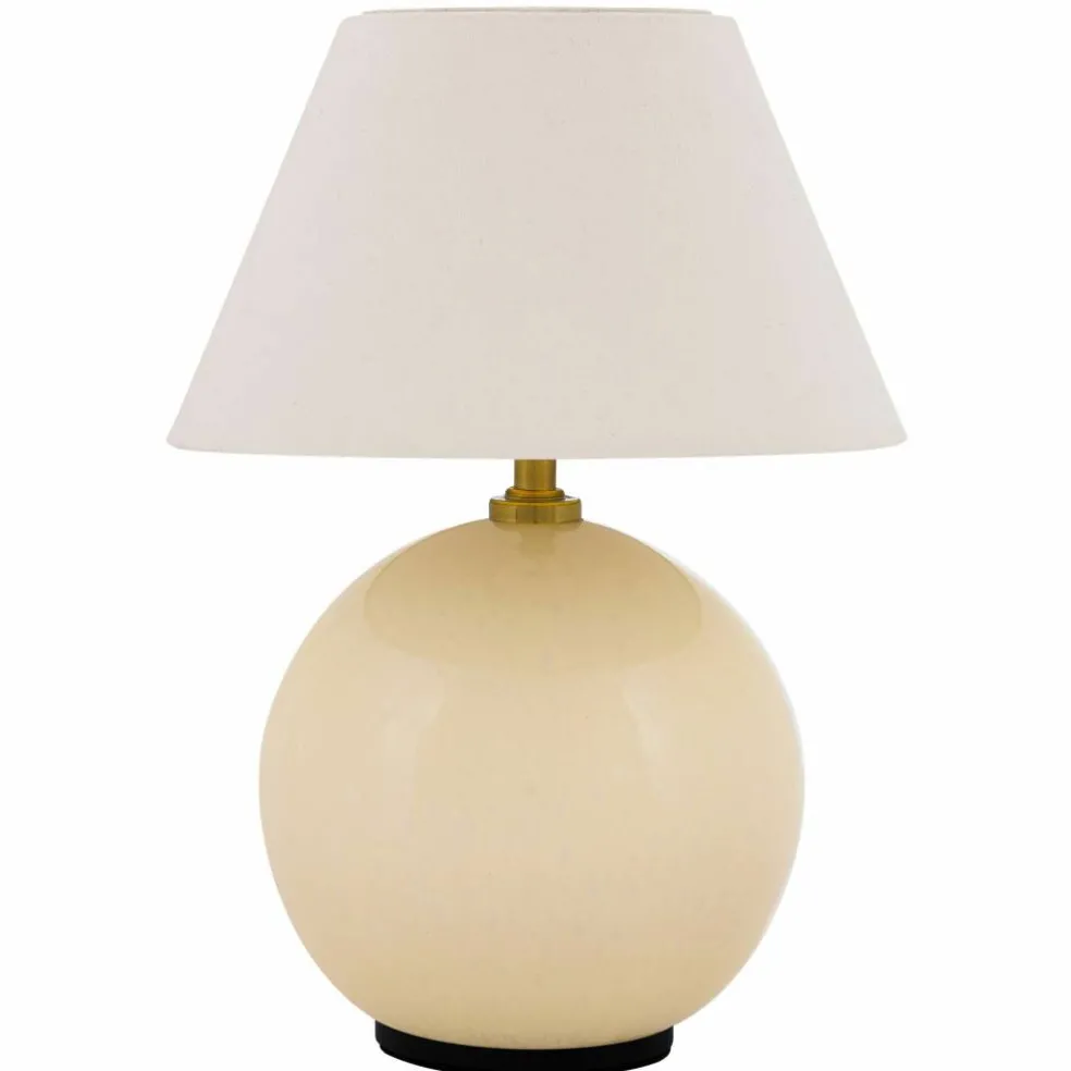 Iris bærbar bordlampe, creme