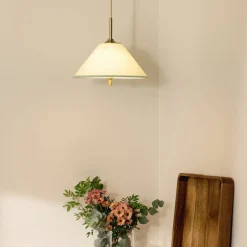 Iris pendellampe 25 cm, creme