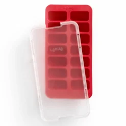 Isbitform rektangulær med lokk, turkis
