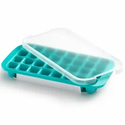 Isbitform silikon med lokk, turkis