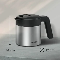 Isolert kaffekanne for espressomaskin