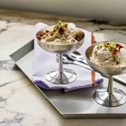 Italian Ice Cup isbeger, 2 stk, rustfritt stål