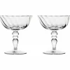 Italian Opacity coupeglass 15 cl 2-pakning, klar