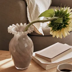 Jasmin vase, hvit
