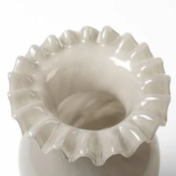 Jasmin vase, hvit