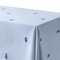 Josefin La Mer duk 250×145 cm, blå