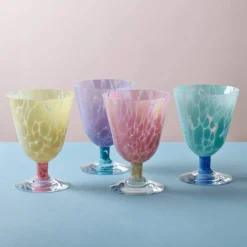 Jubalong vinglass 26 cl, turkis