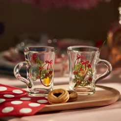 Jule-hotdrinkglass 2025 23 cl, 2 stk, flerfarget