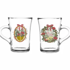 Jule-hotdrinkglass 2025 23 cl, 2 stk, flerfarget