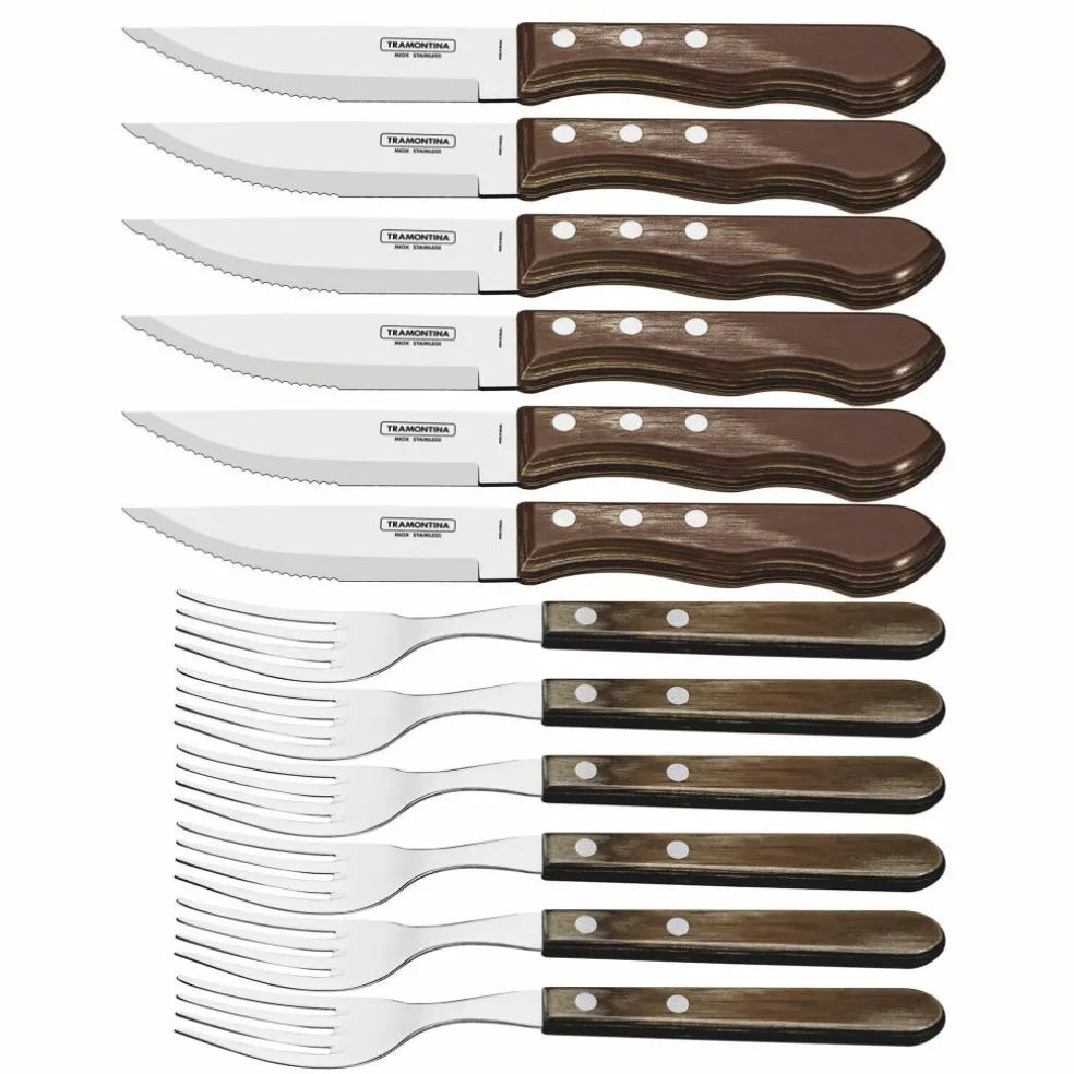 Jumbo-biffbestikk 12 deler