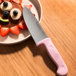Junior kokkekniv 10 cm, blå