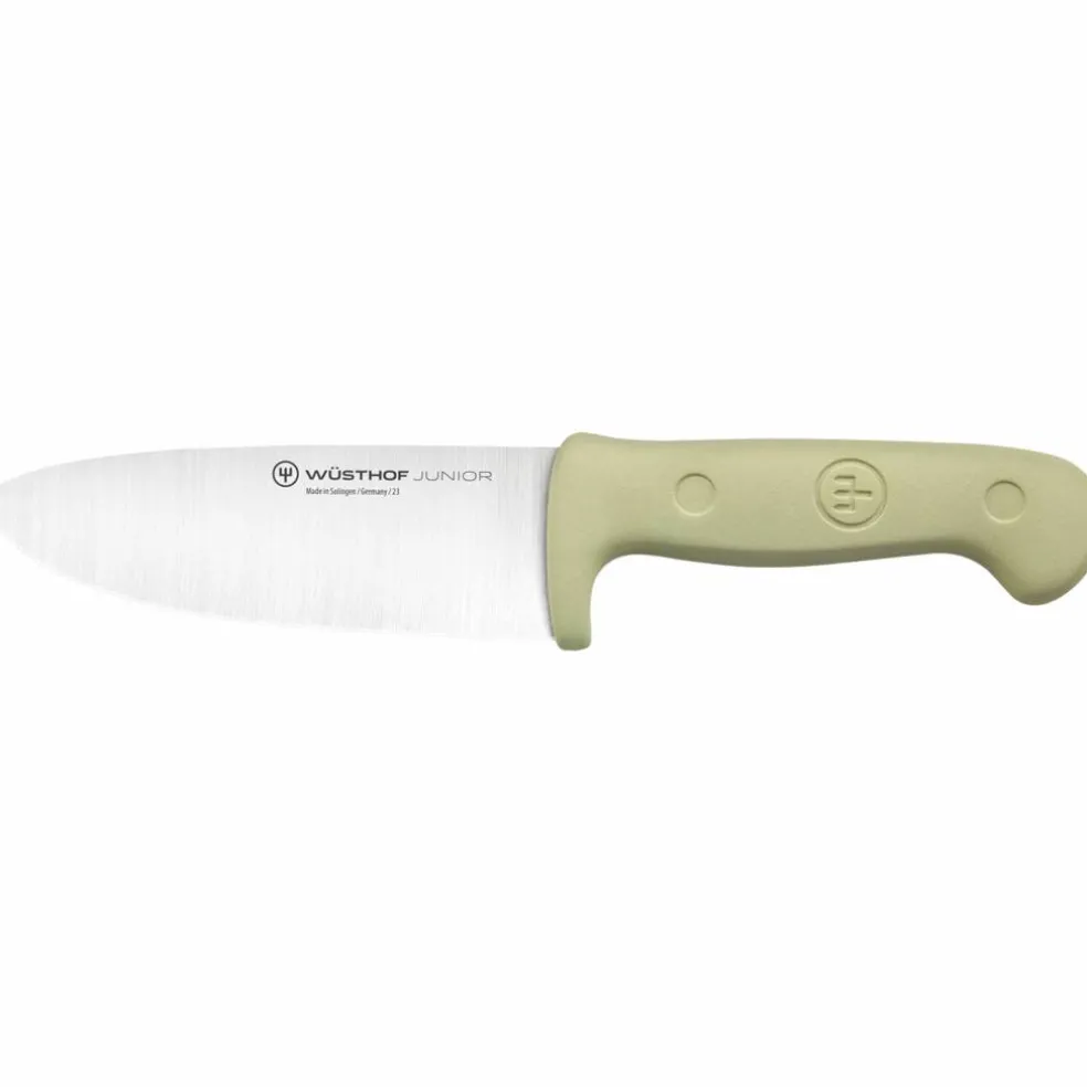 Junior kokkekniv 10 cm, grønn