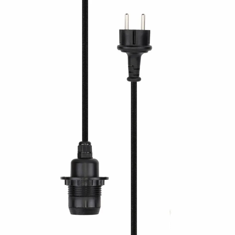 Kabel til utendørsbelysning 5 meter, hvit