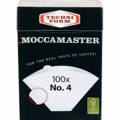 Kaffefilter Størrelse 1x4 100 stk