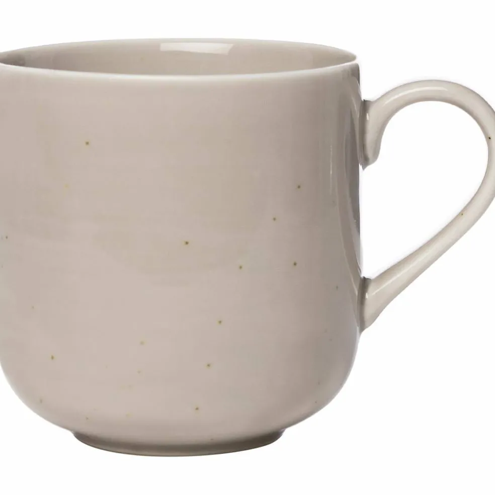 Kaffekrus i porselen 30 cl, sand
