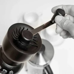 Kaffekvern manuell, svart