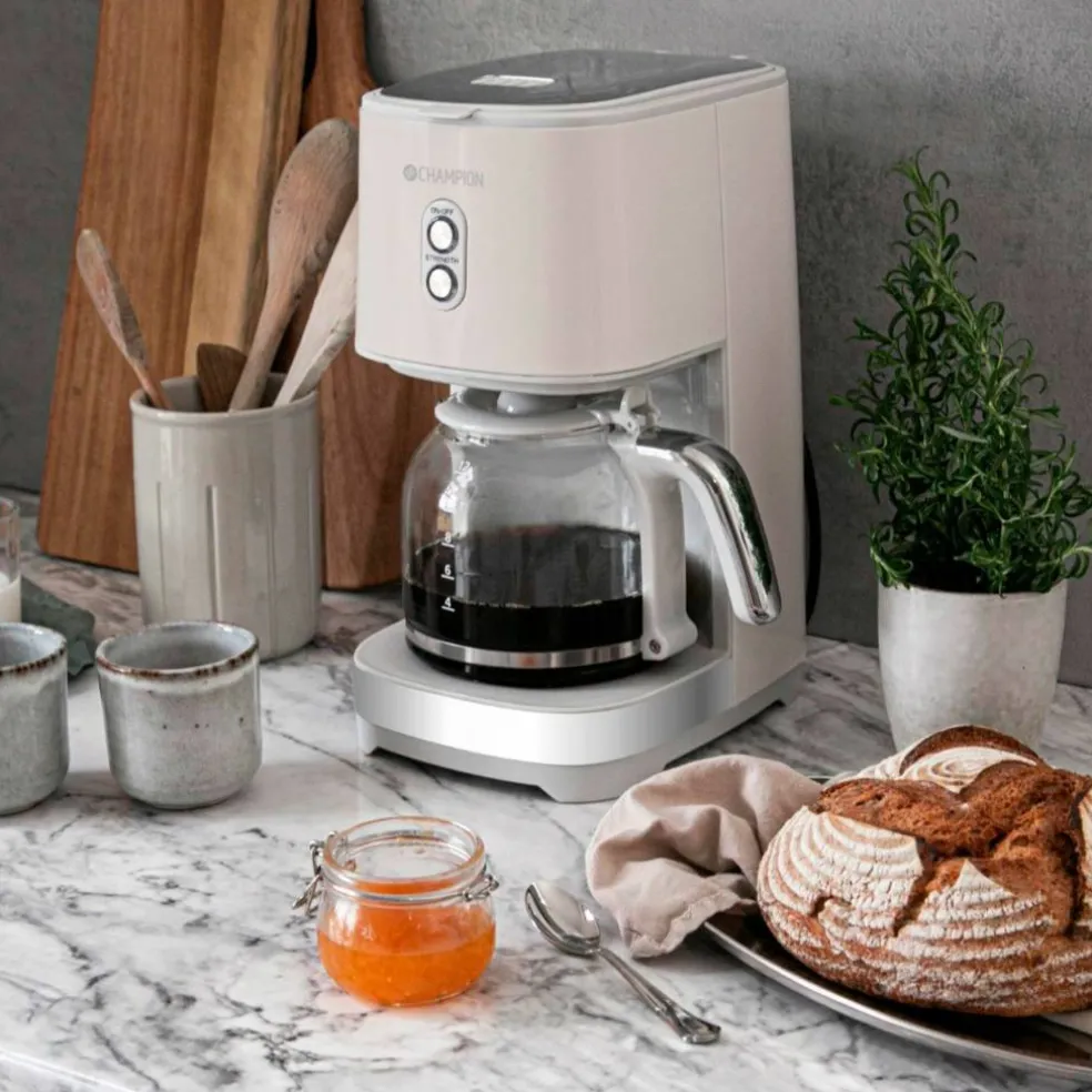 Kaffetrakter Creme White Series, 12 kopper (1,5 liter)