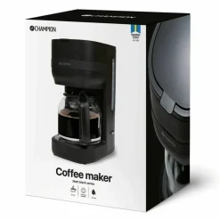 Kaffetrakter 1,5 liter, matt svart