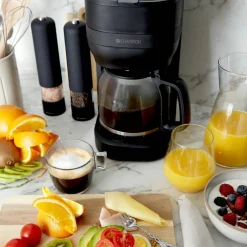 Kaffetrakter 1,5 liter, matt svart