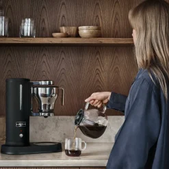 Kaffetrakter, matt svart