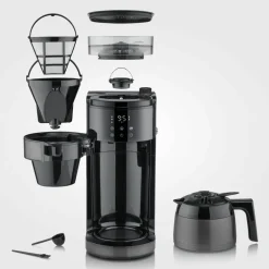 Kaffetrakter med kvern og termokanne