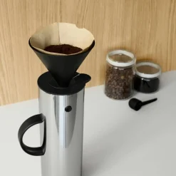 Kaffetrakter-tilbehør for termoser, svart