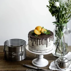 Kakedeler justerbar 18-20 cm, rustfritt stål
