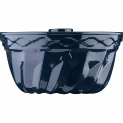 Kakeform 22 cm, emaljert stål