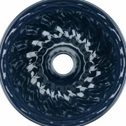 Kakeform 22 cm, emaljert stål