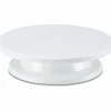Kakesnurre Hvit Plast Dia 27,5 cm