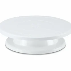 Kakesnurre Hvit Plast Dia 27,5 cm