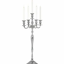 Kandelaber 5-armet Aluminium 40 cm