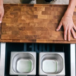 Kantine i rustfritt stål, medium