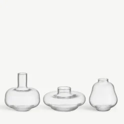 Kappa vase 3-pack, klar