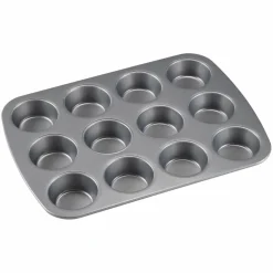 Karabo muffinsform 6 stk, karbonstål