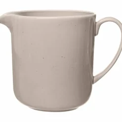 Karaffel i porselen 1 liter, sand