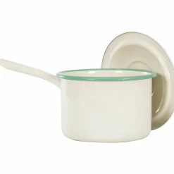 Kasserolle, kremfarget