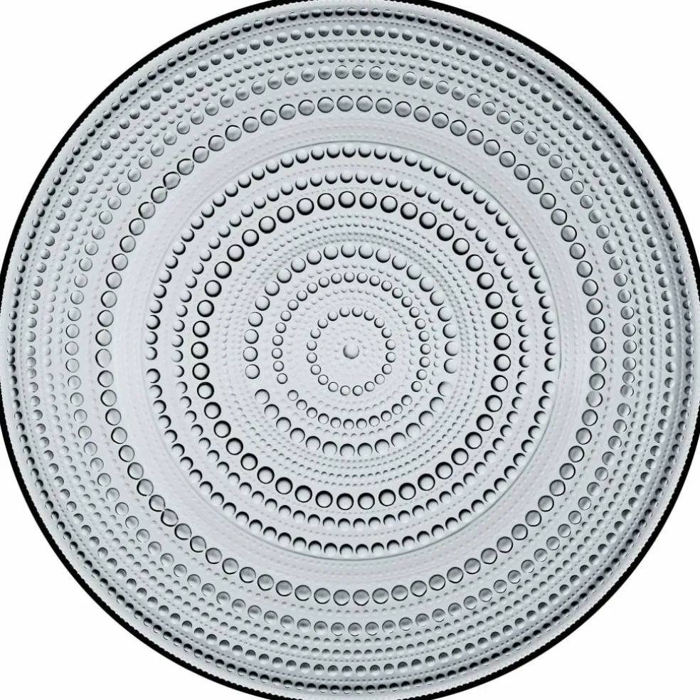 Kastehelmi middagstallerken 25 cm, grå