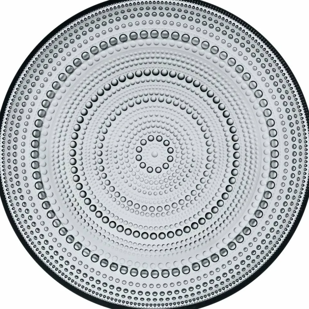 Kastehelmi middagstallerken 25 cm, grå